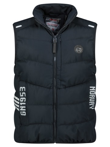 Geographical Norway Doorgestikte bodywarmer "Vincennt" donkerblauw