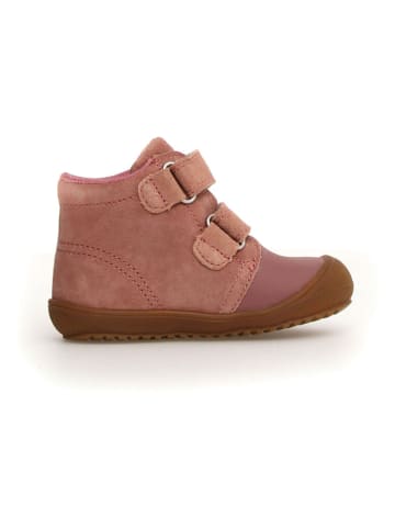 Naturino Leder Ankle-Boots "Leoti" in Rosa