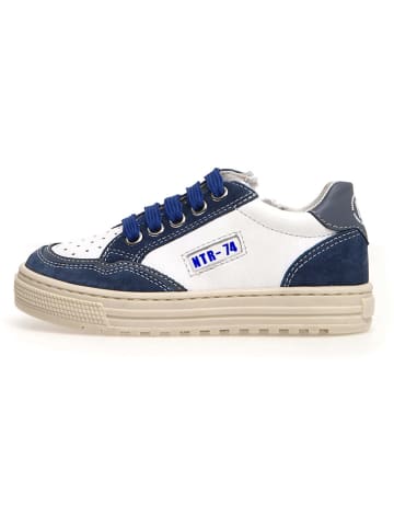 Naturino Sneakersy "Ariton" w kolorze biało-granatowym