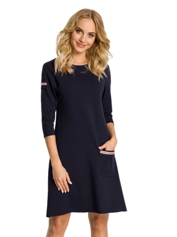 made of emotion Jurk donkerblauw