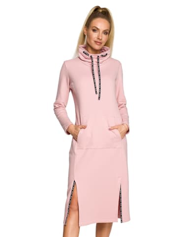 made of emotion Sukienka w kolorze jasnoróżowym