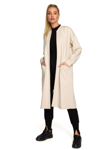 made of emotion Sweatvest lichtbeige