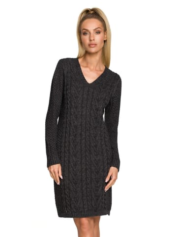 made of emotion Sukienka w kolorze antracytowym