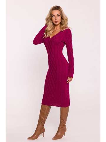 made of emotion Gebreide jurk bordeaux