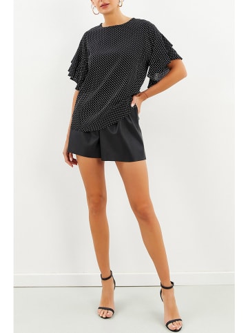 Milan Kiss Top w kolorze czarno-białym