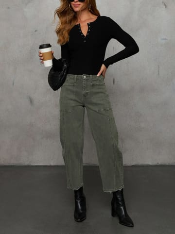 Milan Kiss Longsleeve in Schwarz
