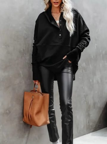 Milan Kiss Bluza w kolorze czarnym