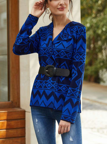 Milan Kiss Cardigan in Blau