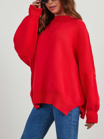 Milan Kiss Pullover in Rot