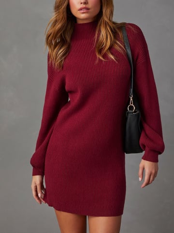 Milan Kiss Jurk bordeaux