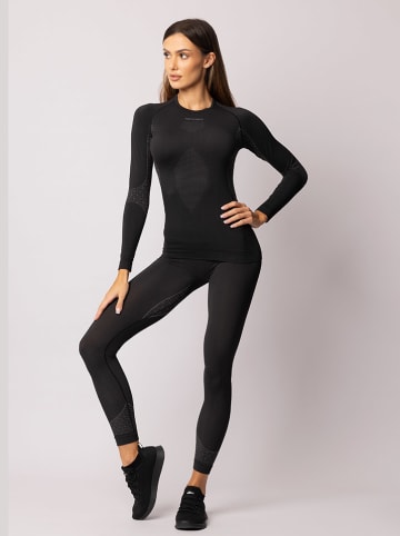 Spaio Koszulka sportowa "Breeze" w kolorze czarnym