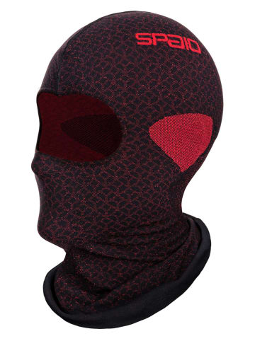 Spaio Bivakmuts "Adrenaline" zwart/rood
