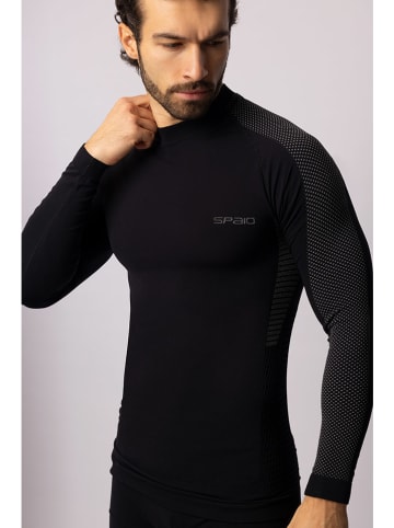 Spaio Thermolongsleeve "Fierce" in Schwarz/ Anthrazit