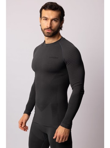 Spaio Thermolongsleeve "Play" antraciet