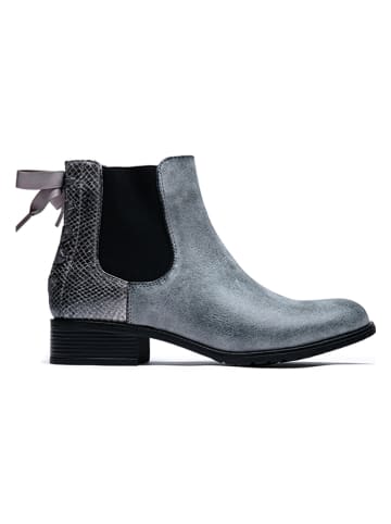 Foreverfolie Chelseaboots grijs