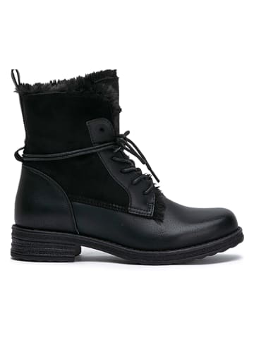 Foreverfolie Boots in Schwarz