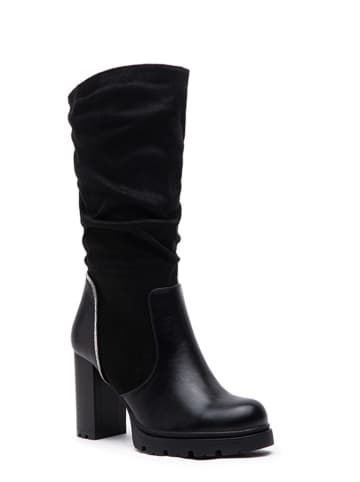 Foreverfolie Stiefel in Schwarz