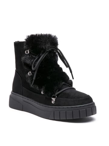Foreverfolie Winterstiefel in Schwarz