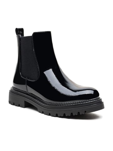 Foreverfolie Chelsea-Boots in Schwarz