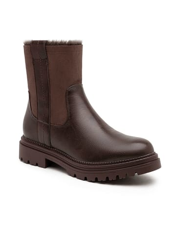 Foreverfolie Winterboots bruin