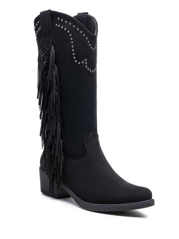Foreverfolie Westernstiefel in Schwarz