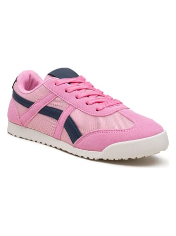 Foreverfolie Sneakersy w kolorze różowym