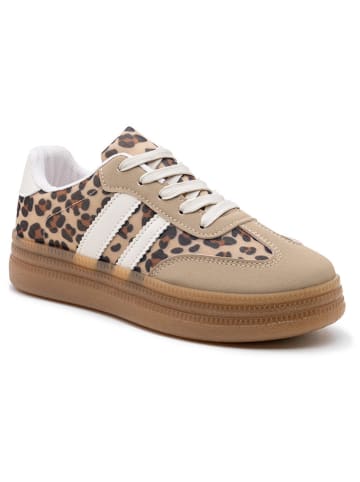 Foreverfolie Sneakers lichtbruin