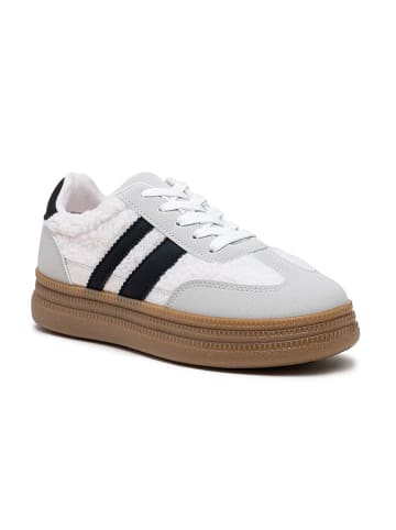 Foreverfolie Sneakers grijs/wit/zwart