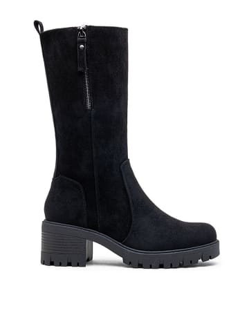 Foreverfolie Botki w kolorze czarnym