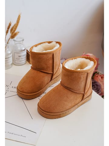 Rock & Joy Winterboots lichtbruin