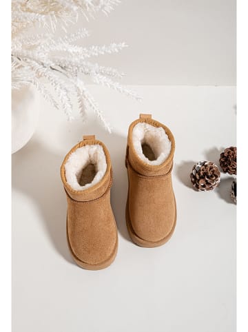 Rock & Joy Winterboots in Hellbraun