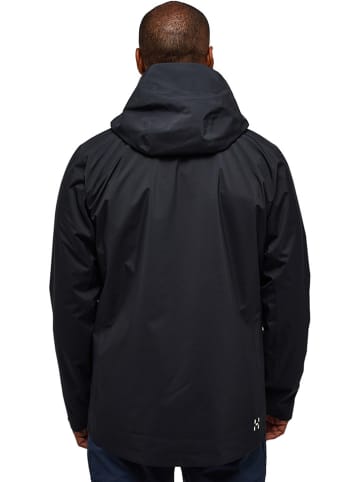 Haglöfs Kurtka funkcyjna "Gran 3-in-1 Proof" w kolorze czarnym