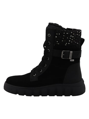 Lurchi Leder-Boots "Victoria 1" in Schwarz