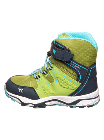 Lurchi Winterboots "Lando" in Grün/ Blau