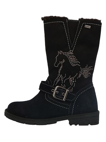 Lurchi Leder-Boots "Heidi" in Schwarz