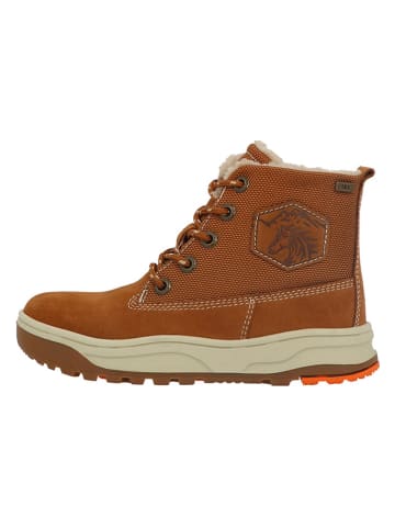 Lurchi Leder-Sneakers "Dago" in Hellbraun