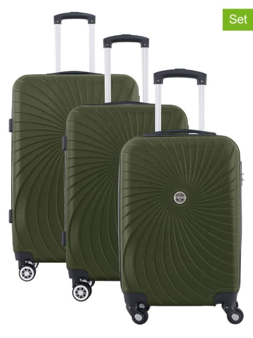 Geographical Norway 3-częściowy zestaw "Sunlighteo" w kolorze khaki