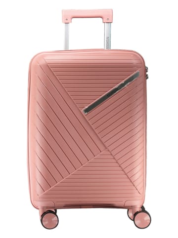 Geographical Norway Hardcase-trolley "Simi" lichtroze