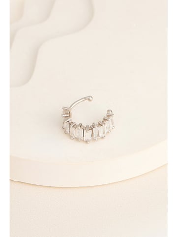 Heliophilia Zilveren earcuff met edelstenen