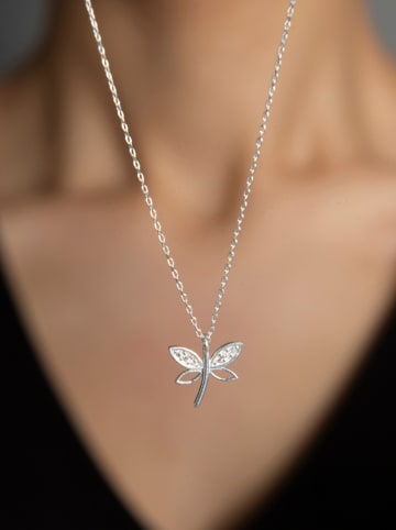 Heliophilia Silber-Halskette mit Anhänger - (L)43 cm