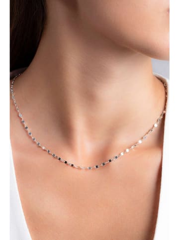 Heliophilia Silber-Halskette mit Schmuckelementen - (L)42 cm