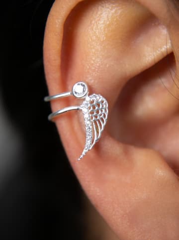 Heliophilia Silber-Earcuff mit Edelsteinen