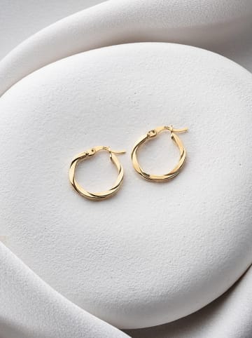 Heliophilia Srebrne kolczyki-kreole