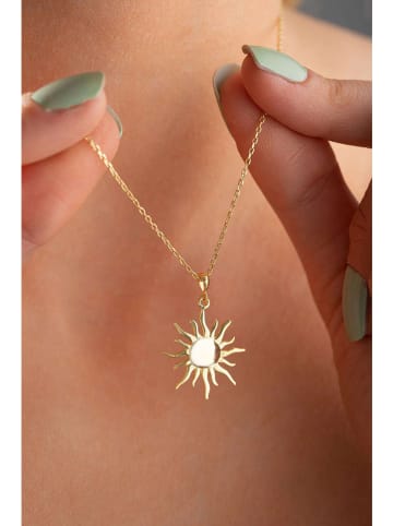 Heliophilia Vergold. Halskette mit Anhänger - (L)42 cm