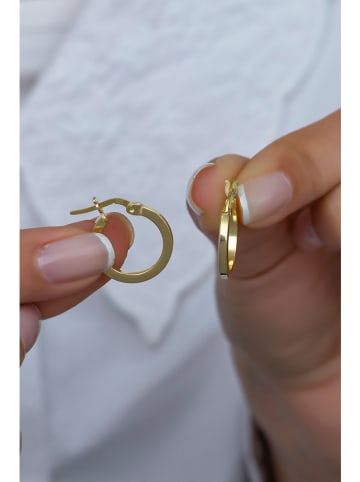 Heliophilia Silber-Creolen