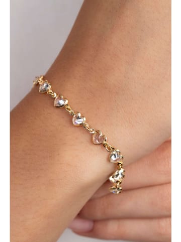 Heliophilia Vergulde armband met sierelementen