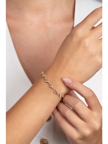 Heliophilia Vergulde armband met sierelementen