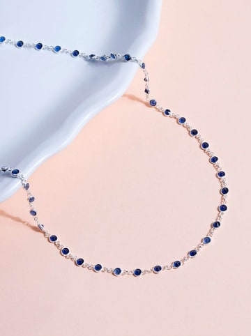 Heliophilia Zilveren ketting met edelstenen - (L)42 cm