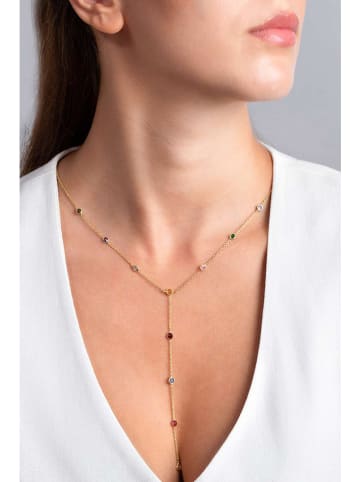 Heliophilia Vergold. Halskette mit Schmuckelementen - (L)56 cm