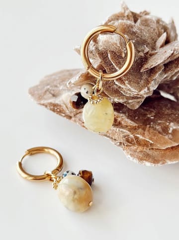 Heliophilia Creolen met edelstenen